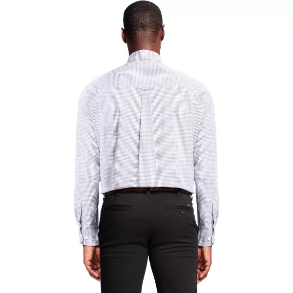 IZOD Men's Performance Comfort Long Sleeve Gingham Button Down Shirt