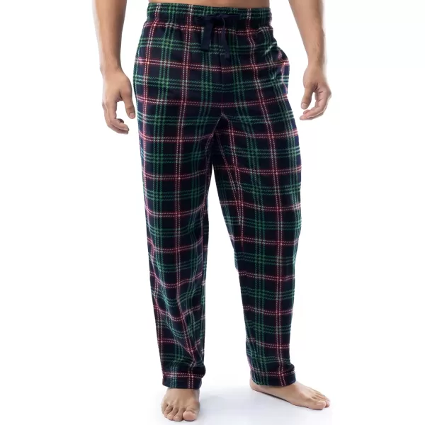 IZOD Men's Long Sleeve Jersey Top and Fleece Pants Sleep Pajama Set