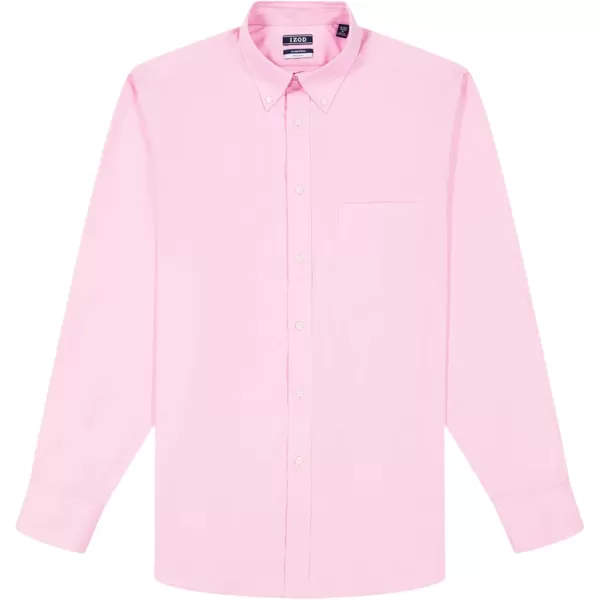 IZOD Men's Wrinkle Resistant Stretch Fabric Button Down Collar Dress Shirt