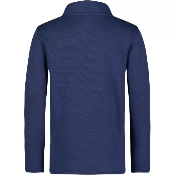 IZOD Boys' Long Sleeve Quarter Zip Pullover, Lightweight Fleece