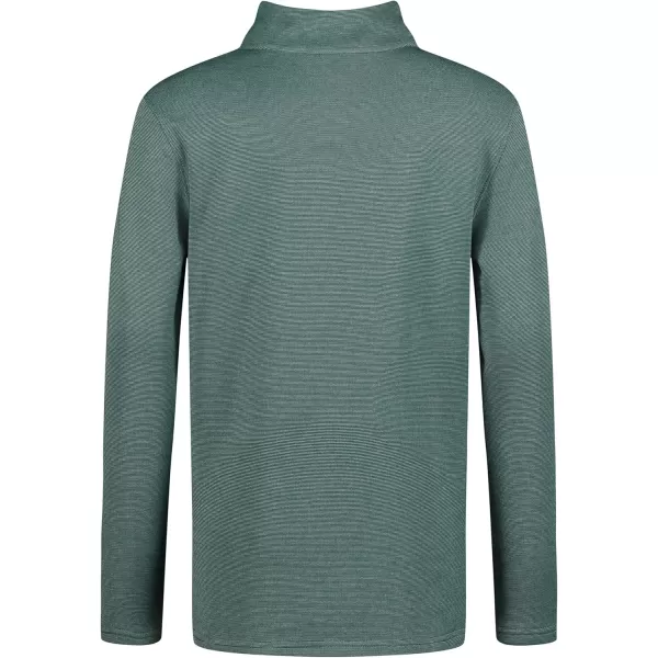 IZOD Boys' Long Sleeve Quarter Zip Pullover, Lightweight Fleece