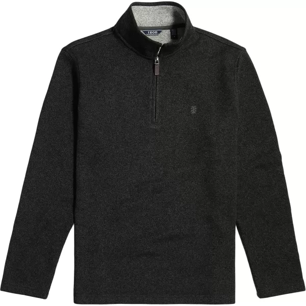 IZOD Men's Big and Tall Thermosoft Quarter Zip Sweater Fleece Pullover
