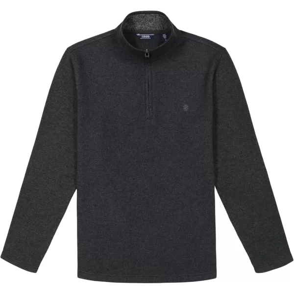 IZOD Men's Big and Tall Thermosoft Quarter Zip Sweater Fleece Pullover