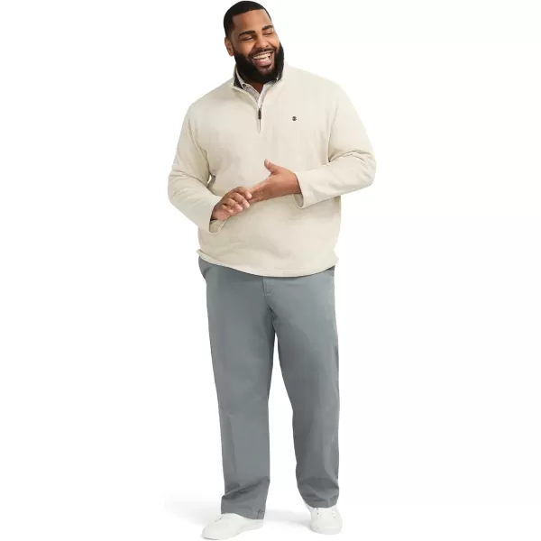 IZOD Men's Big and Tall Thermosoft Quarter Zip Sweater Fleece Pullover