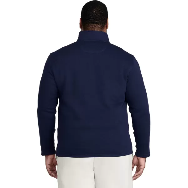 IZOD Men's Big and Tall Thermosoft Quarter Zip Sweater Fleece Pullover