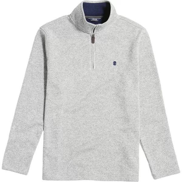 IZOD Men's Big and Tall Thermosoft Quarter Zip Sweater Fleece Pullover
