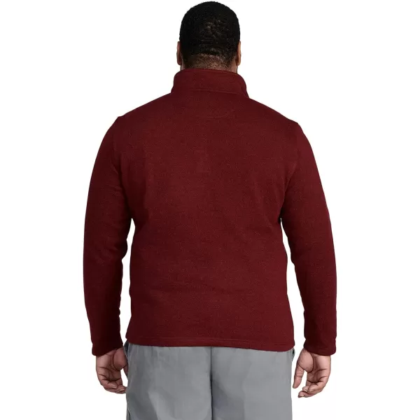 IZOD Men's Big and Tall Thermosoft Quarter Zip Sweater Fleece Pullover