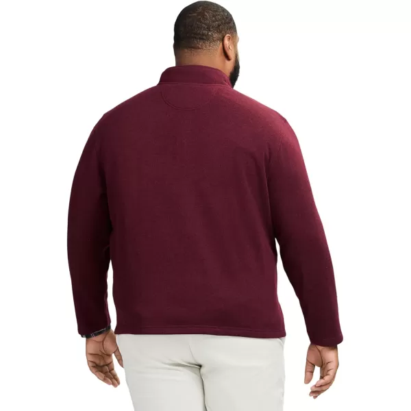 IZOD Men's Big and Tall Thermosoft Quarter Zip Sweater Fleece Pullover