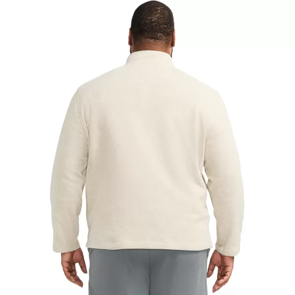 IZOD Men's Big and Tall Thermosoft Quarter Zip Sweater Fleece Pullover