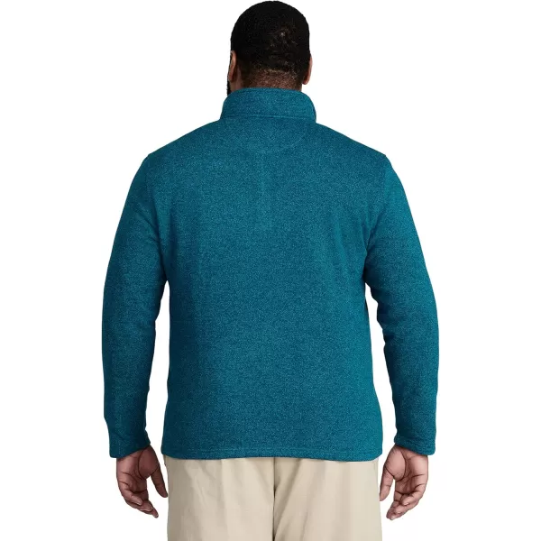 IZOD Men's Big and Tall Thermosoft Quarter Zip Sweater Fleece Pullover