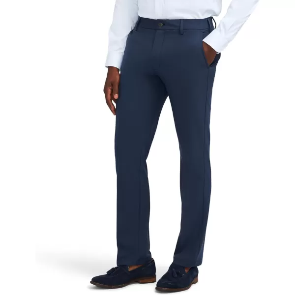 IZOD Men's Non-Iron Stretch Straight Fit Flat Front Traveler Chino Pant