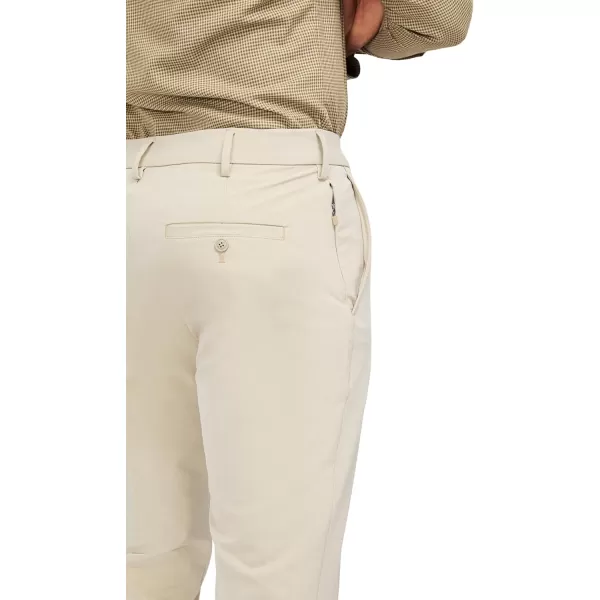 IZOD Men's Non-Iron Stretch Straight Fit Flat Front Traveler Chino Pant