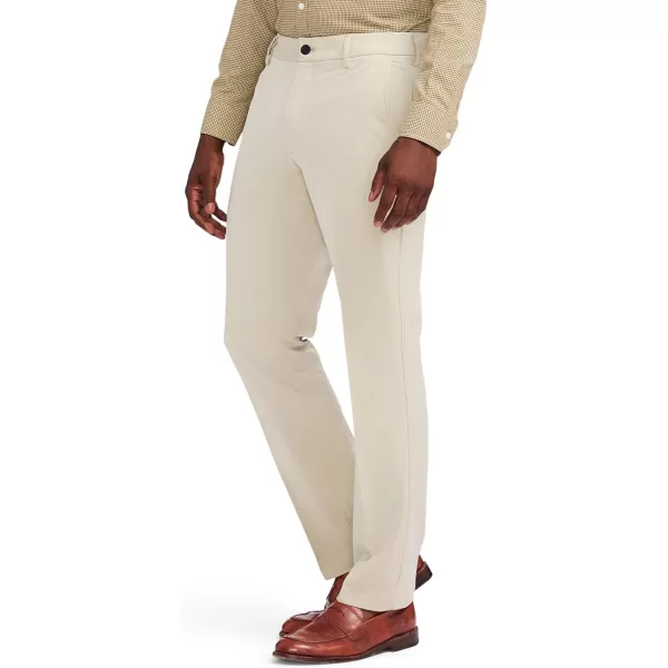 IZOD Men's Non-Iron Stretch Straight Fit Flat Front Traveler Chino Pant