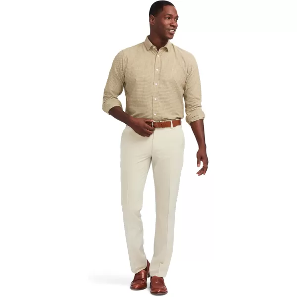 IZOD Men's Non-Iron Stretch Straight Fit Flat Front Traveler Chino Pant