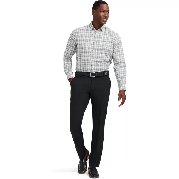 IZOD Men's Non-Iron Stretch Straight Fit Flat Front Traveler Chino Pant