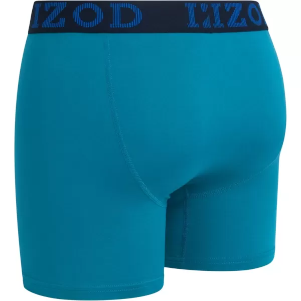 IZOD Men's Boxer Briefs - 3 Pack Soft Stretch Performance Boxers for Men with Comfort Pouch - Casual Boxers for Men 