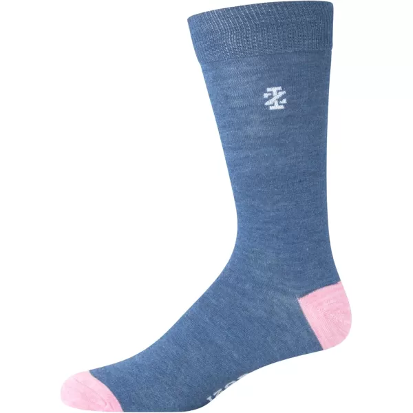 IZOD Men's Dress Socks - Lightweight Mid-Calf Crew Dress Socks 