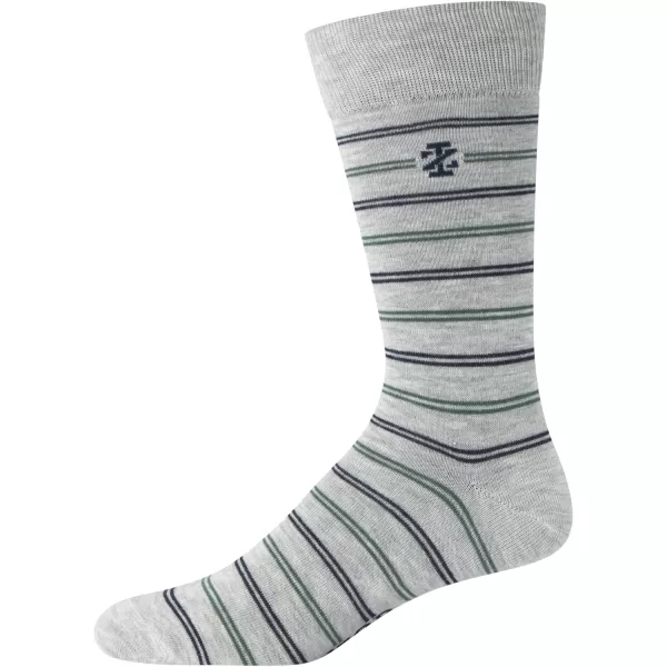 IZOD Men's Dress Socks - Lightweight Mid-Calf Crew Dress Socks 