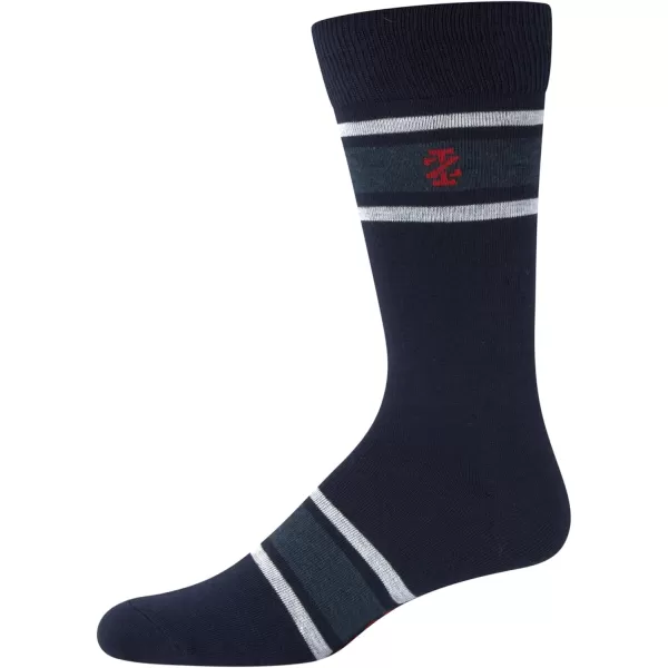 IZOD Men's Dress Socks - Lightweight Mid-Calf Crew Dress Socks 