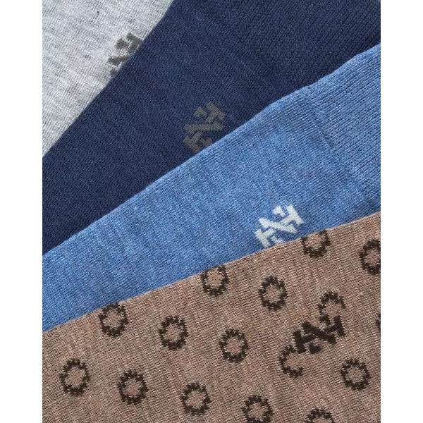 IZOD Men's Dress Socks - Lightweight Mid-Calf Crew Dress Socks 
