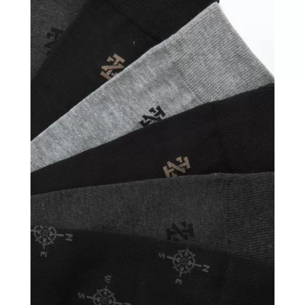 IZOD Men's Dress Socks - Lightweight Mid-Calf Crew Dress Socks 