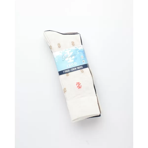 IZOD Men's Dress Socks - Lightweight Mid-Calf Crew Dress Socks 