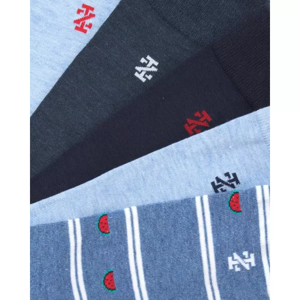 IZOD Men's Dress Socks - Lightweight Mid-Calf Crew Dress Socks 