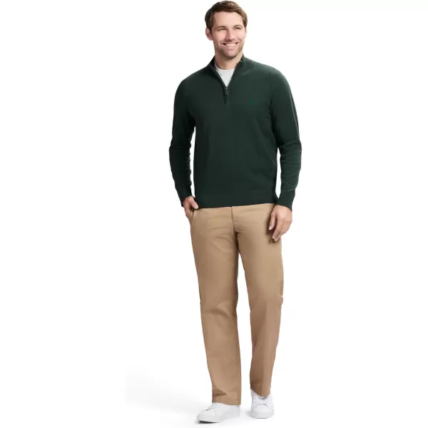 IZOD Men's Premium Essentials Quarter Zip Sweater