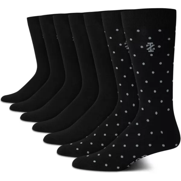 IZOD Men's Dress Socks - Lightweight Mid-Calf Crew Dress Socks 