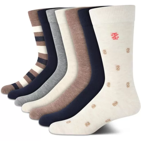 IZOD Men's Dress Socks - Lightweight Mid-Calf Crew Dress Socks 