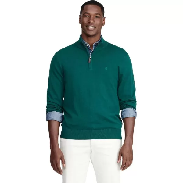 IZOD Men's Premium Essentials Quarter Zip Sweater