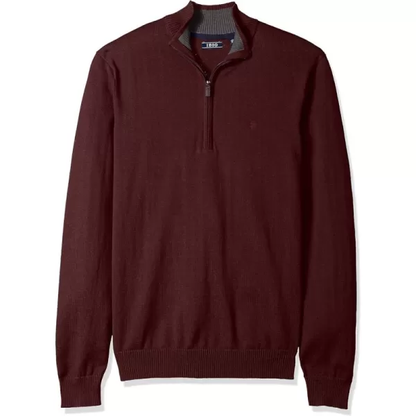 IZOD Men's Premium Essentials Quarter Zip Sweater