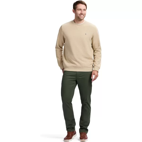 IZOD Men's Advantage Performance Crewneck Fleece Pullover Sweatshirt