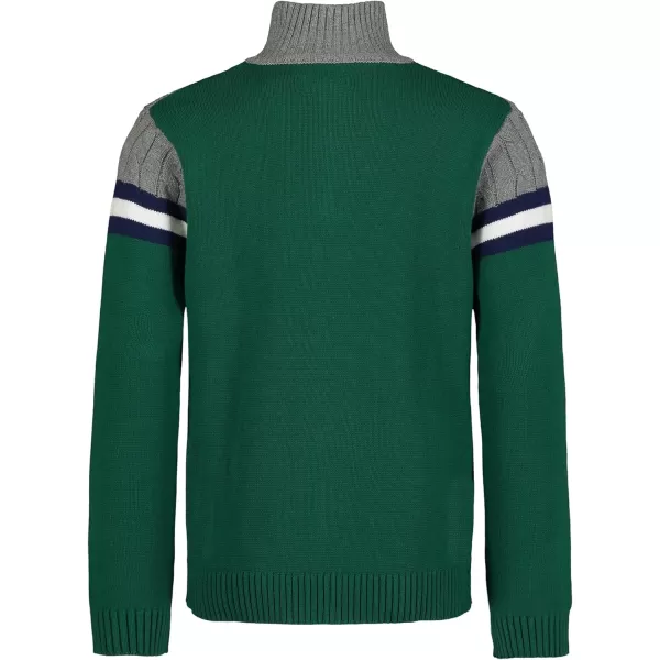 imageIZOD Boys Quarter Zip Pullover SweaterHunter Cable