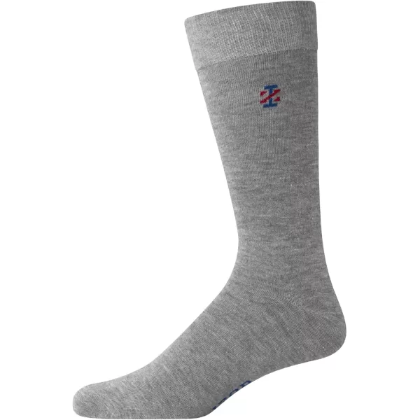 imageIZOD Mens Dress Socks  7 Pack Lightweight Stretch Stay Up Cuff MidCalf Crew Socks  Dress Socks for Men 6125Blue Assorted