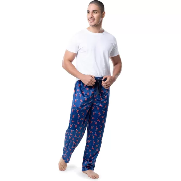imageIZOD Mens Lite Touch Fleece Sleep Pajama PantBright Blue