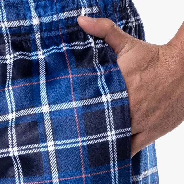 imageIZOD Mens Lite Touch Fleece Sleep Pajama PantDark Blue
