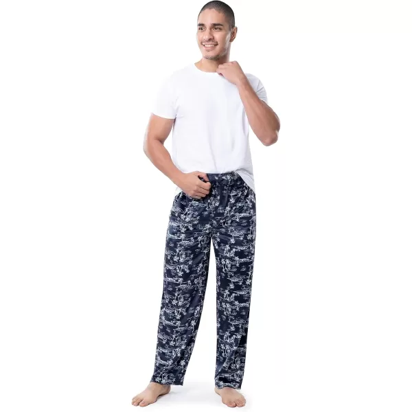imageIZOD Mens Lite Touch Fleece Sleep Pajama PantNavy