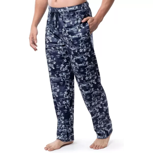 imageIZOD Mens Lite Touch Fleece Sleep Pajama PantNavy