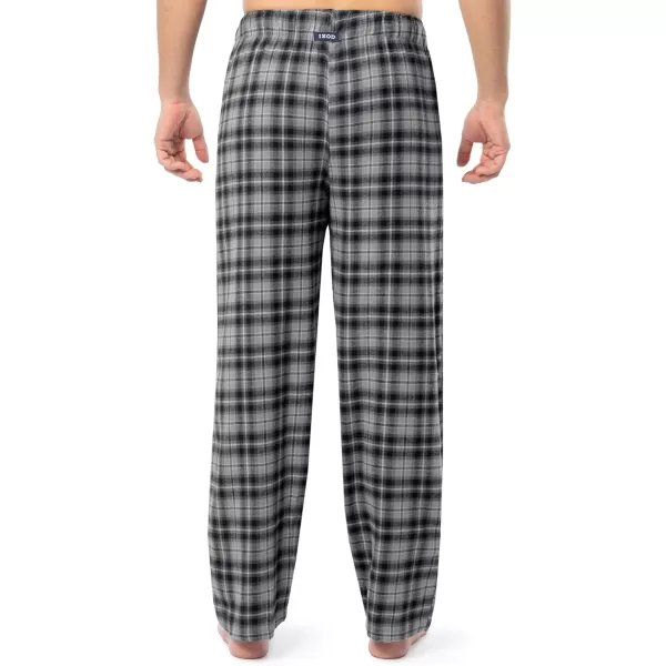 imageIZOD Mens Woven Flannel Sleep PantGrey Plaid