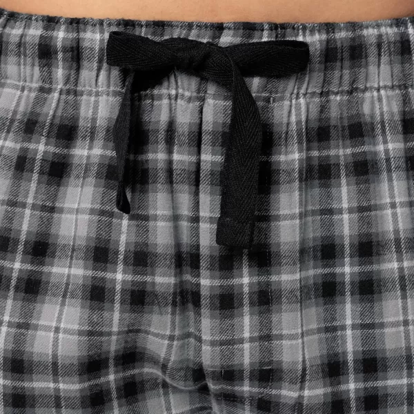 imageIZOD Mens Woven Flannel Sleep PantGrey Plaid