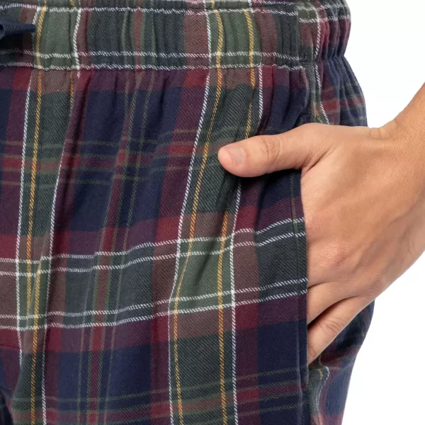 imageIZOD Mens Woven Flannel Sleep PantMulti Plaid