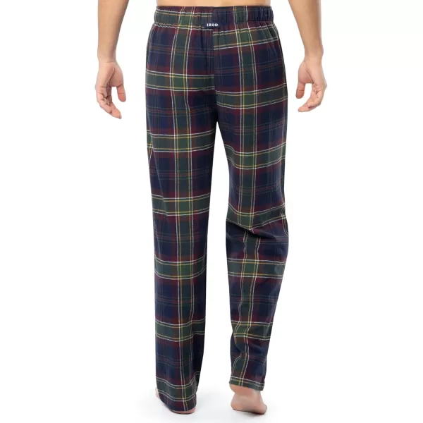 imageIZOD Mens Woven Flannel Sleep PantMulti Plaid