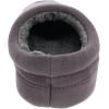 imageIZOD Mens Slipper Jersey Sport Clog with Fleece Lining NavyGreyBlack Size MD to XXL Mens 8 to 13Black