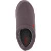 imageIZOD Mens Slipper Jersey Sport Clog with Fleece Lining NavyGreyBlack Size MD to XXL Mens 8 to 13Black