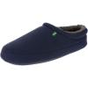 imageIZOD Mens Slipper Jersey Sport Clog with Fleece Lining NavyGreyBlack Size MD to XXL Mens 8 to 13Navy