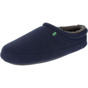 imageIZOD Mens Slipper Jersey Sport Clog with Fleece Lining NavyGreyBlack Size MD to XXL Mens 8 to 13Navy