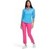 imageIZOD Womens 14 Zip Pullover Performance Stretch Long Sleeve Golf RunningAzure Blue