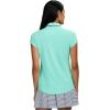 imageIZOD Womens Shirt Performance Stretch Golf Collared Cap SleeveIce Green