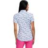 imageIZOD Womens Shirt Performance Stretch Golf Collared Short SleeveBright White